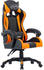 vidaXL Gaming-Stuhl orange Kunstleder (287982)