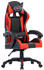 vidaXL Gaming-Stuhl Kunstleder (287976-287985) schwarz/red (287977)