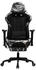 Songmics Gaming-Stuhl RCG52GYV1, mit Fußstütze, schwarz/camouflage, Netz/Kunstleder, Kopfstütze, bis 150 kg,