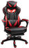 Vinsetto Gaming-Stuhl 65 x 70 x 118,5-126,5 cm schwarz rot (921-237RD)