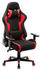 IntimaTe WM Heart Indy Gaming Racing Chair Fabric Charcoal Red