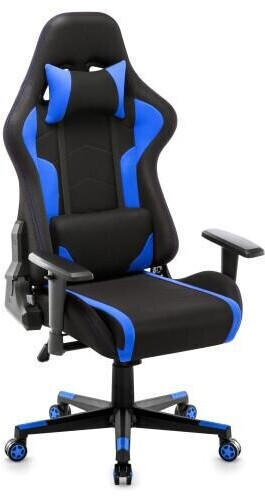 IntimaTe WM Heart Indy Gaming Racing Chair Charcoal Blue