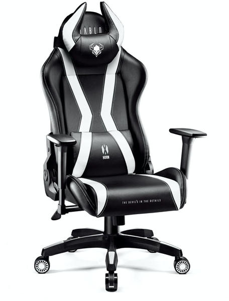Diablo Chairs X-Horn 2.0 Normal Size schwarz/weiß