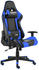 vidaXL Gamer Rotating Chair Blue