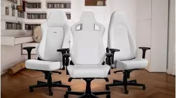 Noblechairs Epic White Edition – Präzise einstellbare 4D-Armlehnen für individuelle Anpassung