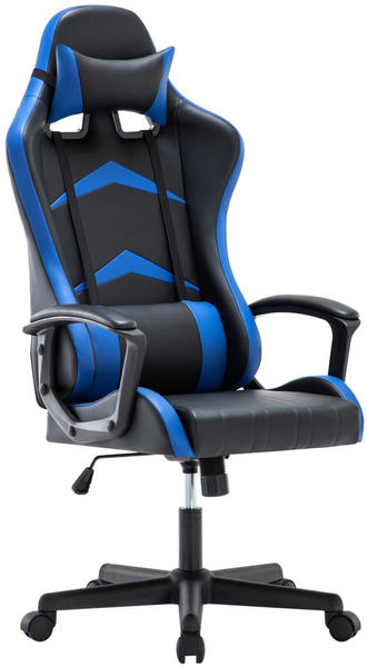 IntimaTe WM Heart Indy Gaming Racing Chair Leather Blue