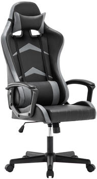 IntimaTe WM Heart Indy Gaming Racing Chair Leather Grey