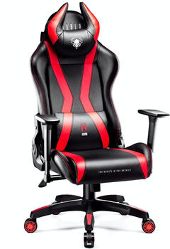 Diablo Chairs X-Horn 2.0 King Size schwarz/rot