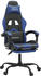 vidaXL Gaming-Stuhl mit Fußstütze und Massagefunktion Kunstleder (349603-349614)