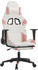 vidaXL Gaming-Stuhl mit Fußstütze und Massagefunktion Kunstleder (345522-345532)