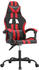 vidaXL Gaming-Stuhl mit Massagefunktion Kunstleder (349519-349530)