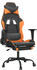 vidaXL Gaming-Stuhl mit Fußstütze Kunstleder (3143653-3143664)