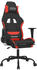 vidaXL Gaming-Stuhl mit Fußstütze und Massagefunktion Stoff (345480-345490)