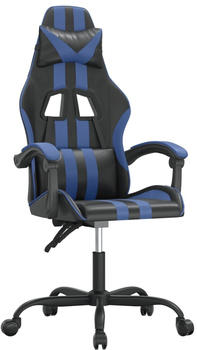 vidaXL Gaming-Stuhl Kunstleder (3143818-3143829) schwarz/blau (3143818)