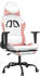 vidaXL Gaming-Stuhl mit Fußstütze und Massagefunktion Kunstleder (345411-345422)
