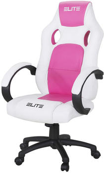 Elite Gamingchairs Elite MG-100 weiß/pink