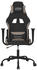 vidaXL Gaming-Stuhl mit Massagefunktion Stoff (345469-345479)