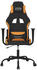 vidaXL Gaming-Stuhl mit Massagefunktion Stoff (345469-345479)