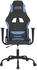 vidaXL Gaming-Stuhl mit Massagefunktion Stoff (345469-345479)