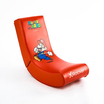 X Rocker Nintendo Super Mario - Mario Floor Rocker Joy Edition