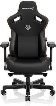 Anda Seat Kaiser 3 L Premium PVC-Kunstleder Elegant Black