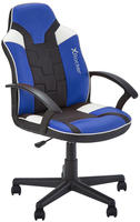 X Rocker Saturn Gaming Schreibtischstuhl f&uuml;r Kinder & Teenager - Blau