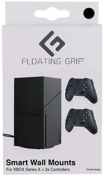 Floating Grip Xbox Series X Wall Mount - Smart Wall Mounts schwarz