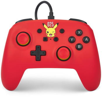 PowerA Nintendo Switch Wired Controller (Pokémon: Laughing Pikachu)