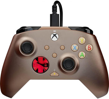 PDP Rematch Xbox Series X|S & PC Advanced Wired Controller Nubia Bronze