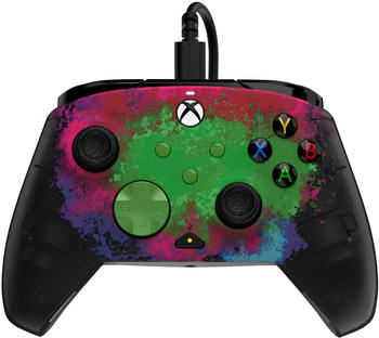 PDP Rematch Xbox Series X|S & PC Advanced Wired Controller GLOW Space Dust