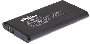 vhbw Nintendo New 3DS XL/3DS XL/DSi XL Akku als Ersatz für Nintendo SPR-001, SPR-003, SPR-A-BPAA-CO - 1800mAh, 3,7V