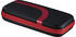 Hama Nintendo Switch Zubehör-Set (Tasche, Schutzglas, Control-Aufsätze) schwarz/rot
