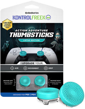 KontrolFreek PS5/PS4 Action Adventure Thumbsticks Lotus Edition (4 Zinken)
