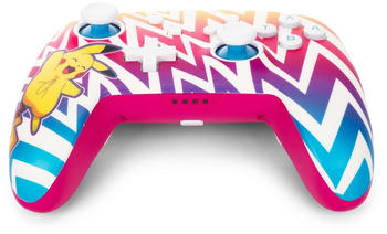 PowerA Nintendo Switch Enhanced Wireless Controller (Pokémon - Pikachu Vibrant) – Xbox-Layout kombiniert mit Switch-Funktionalität