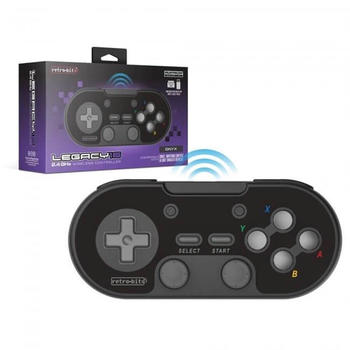 Retro Bit Legacy 16 2,4 GHz Wireless Controller Onyx