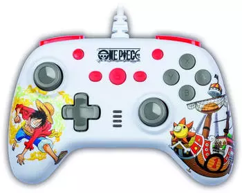 Konix Nintendo Switch Wired Controller (One Piece wei&szlig;)