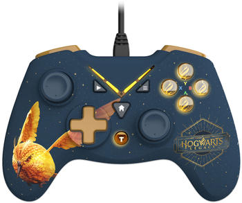 Freaks and Geeks Xbox Series X|S/Xbox One/PC Wired Controller Hogwarts Legacy Vivet Gold