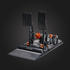 Asetek SimSports Forte Sim Racing Brems- und Gaspedal