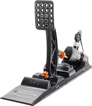 Asetek SimSports Invicta S Sim Racing Brems- und Gaspedal – Hochwertige Pedaleinheit für Sim Racing Enthusiasten