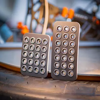 Asetek SimSports Invicta Pedal Face Plates