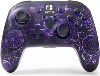 PowerA Nintendo Switch Enhanced Wireless Controller with Lumectra (Galactic Vortex)
