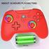 Subsonic Nintendo Switch Wireless LED Controller rot