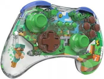 PDP Nintendo Switch REALMz Wireless Controller - Minecraft: Forest