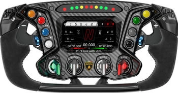 Moza Racing Automobili Lamborghini Squadra Corse Essenza SCV12 Sim-Racing Steering Wheel