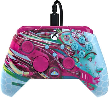 PDP Rematch Xbox Series X|S & PC Advanced Wired Controller GLOW Android Dreams