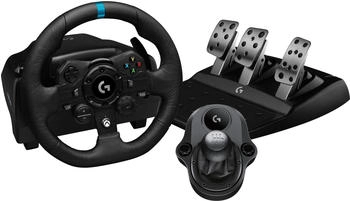 Logitech G923 Trueforce (Xbox One/Xbox Series X|S) + Driving Force Shifter