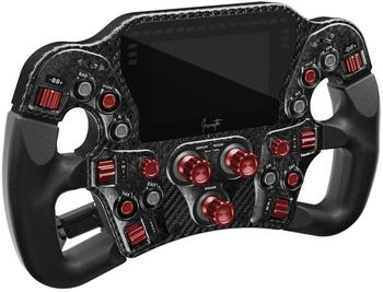 Asetek SimSports Invicta Formula Wheel Red on Black Edition
