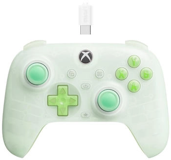8bitdo Xbox Series X|S Ultimate Mini Wired Controller Clear Green