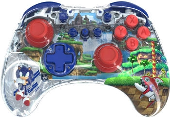 PDP Nintendo Switch REALMz Wireless Controller - Sonic: Green Hill Zone