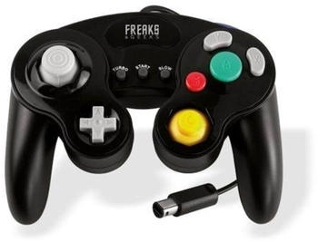 Freaks & Geeks Wii/GC Controller with Turbo and Slow Function schwarz